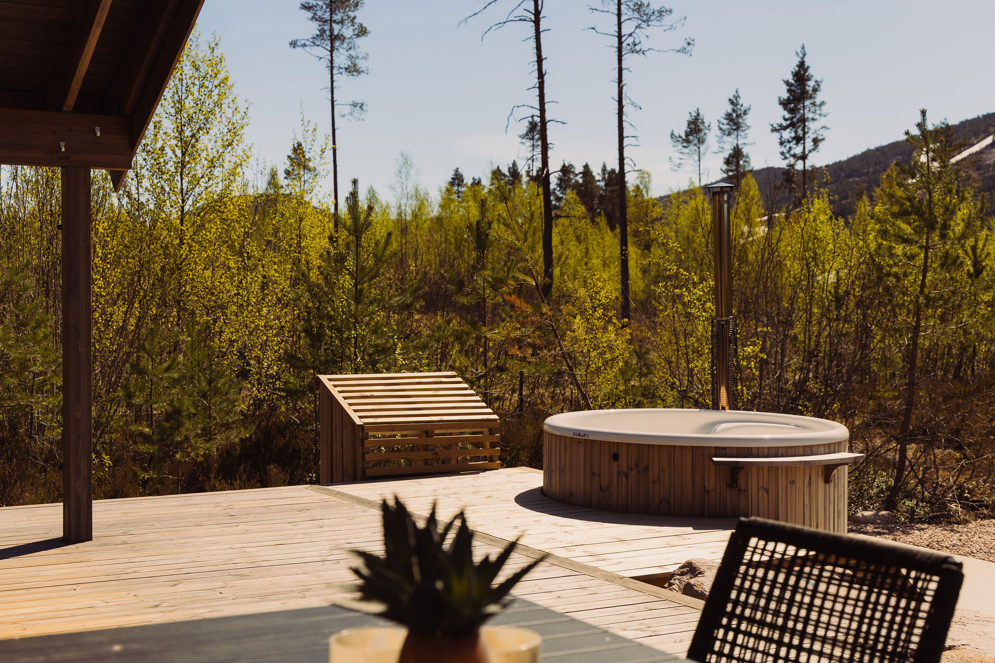 Det Kosekroken — terras